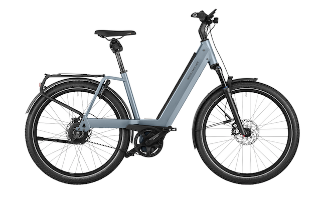 Riese &amp; Müller Nevo4 GT vario / ice blue / 43 cm (26") / Cockpit Kiox 300 / 625 Wh / Comfort kit / Option GX / Code de configuration F01164_044412101309