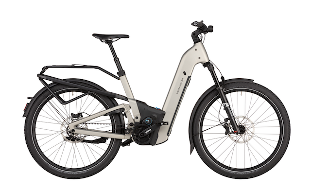 Riese &amp; Müller Homage5 GT pinion / warm silver / 47 cm /  Cockpit avec écran Comfort / 800 Wh / Option GX / Chaîne antivol supplémentaire avec sacoche Vaude / Puce RX ChiP /  Code de configuration F01520_0301100914131608